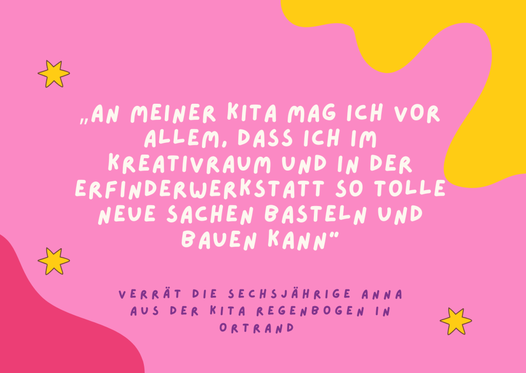 Kinder-Zitat aus Ortrand